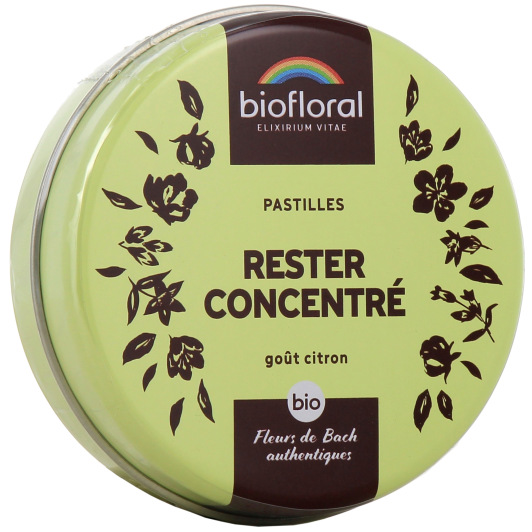 Biofloral Rester Concentré : Fleurs de Bach pour la concentration