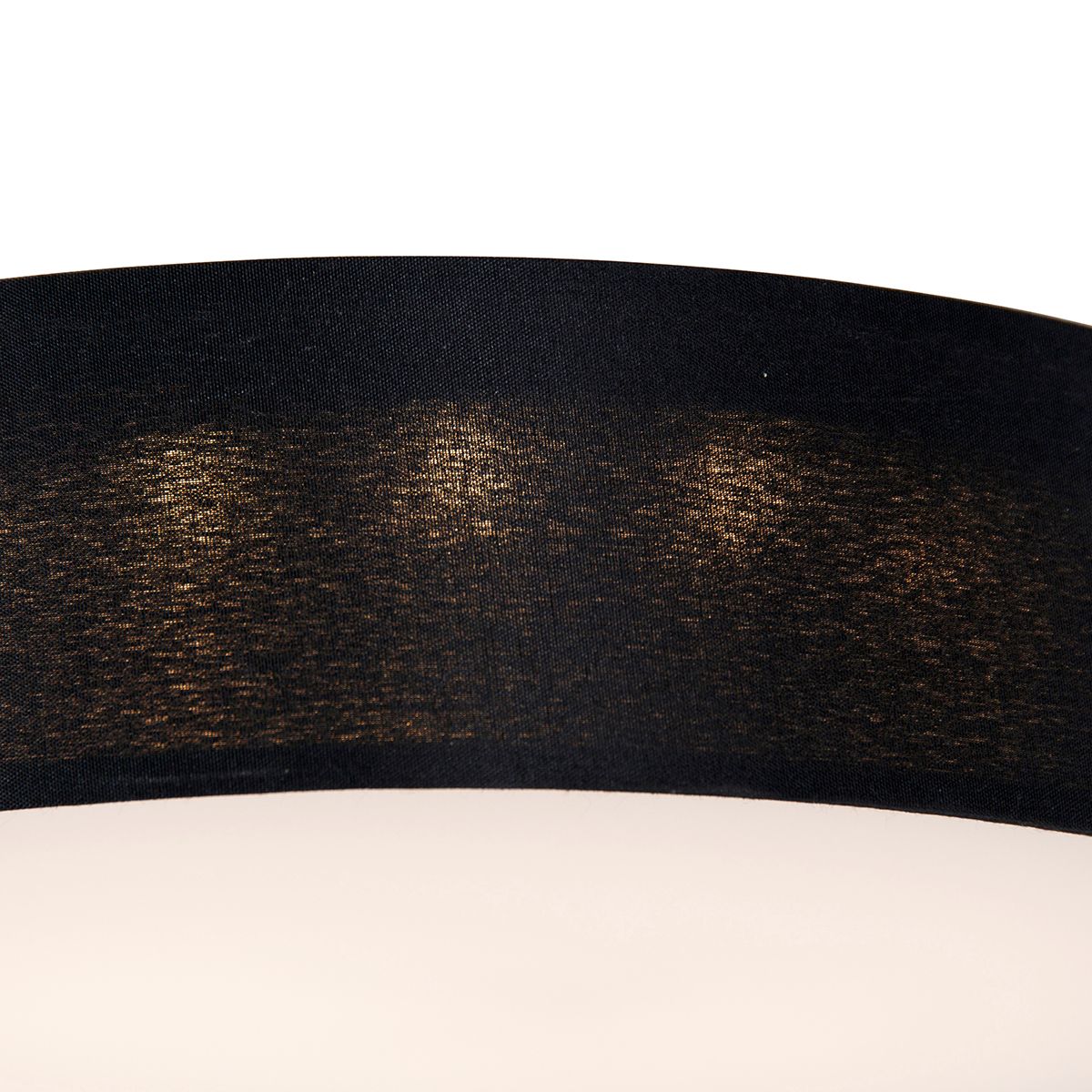 Smart plafondlamp zwart 30cm incl. LED RGB met afstandsbediening - Taiko