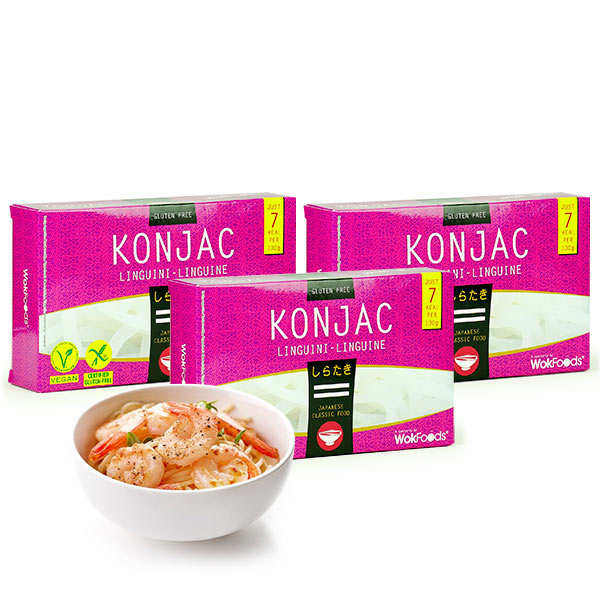 12 sachets de Linguine de Konjac