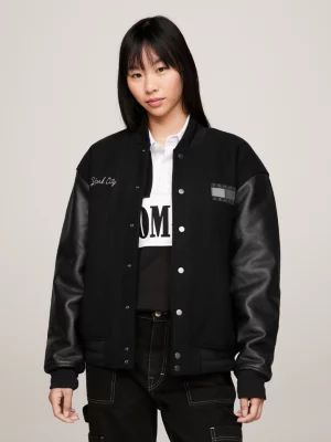 Jaqueta Varsity Tommy Remasterizada para Ambos os Sexos