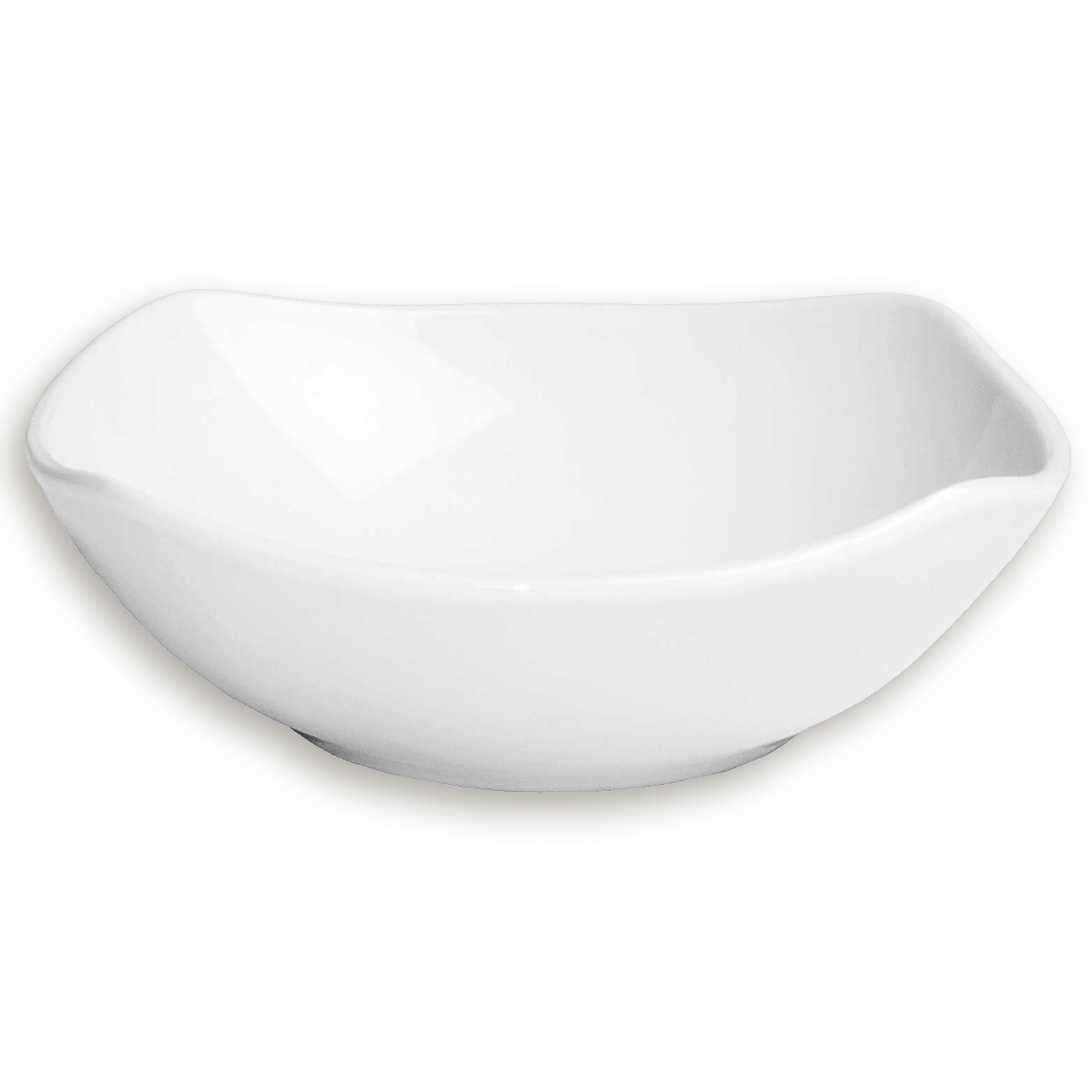 Salatschale - weiß - Porzellan - Ø 16 cm