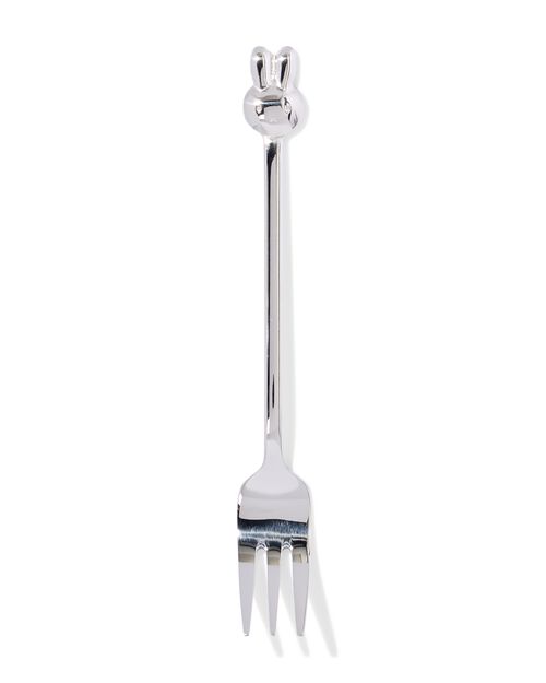 4 fourchettes à gâteau en inox Miffy
