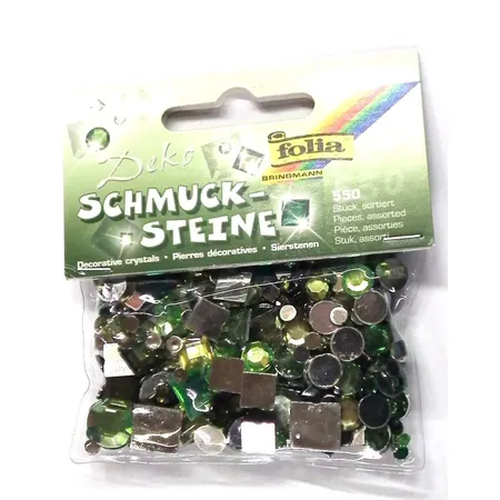Folia Schmucksteine Mystic Herbs, 550 Stück
