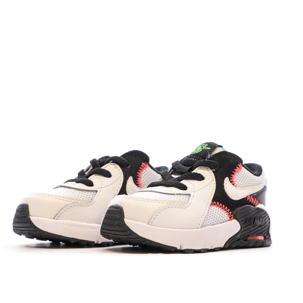 Nike Baskets Noires/Blanches Garçon Nike Air Max Excee
