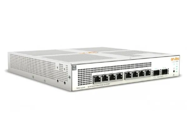 Aruba, a Hewlett Packard Enterprise company JL681A, Administreret, Gigabit Ethernet (10/100/1000), Fuld duplex, Stativ-montering, 1U