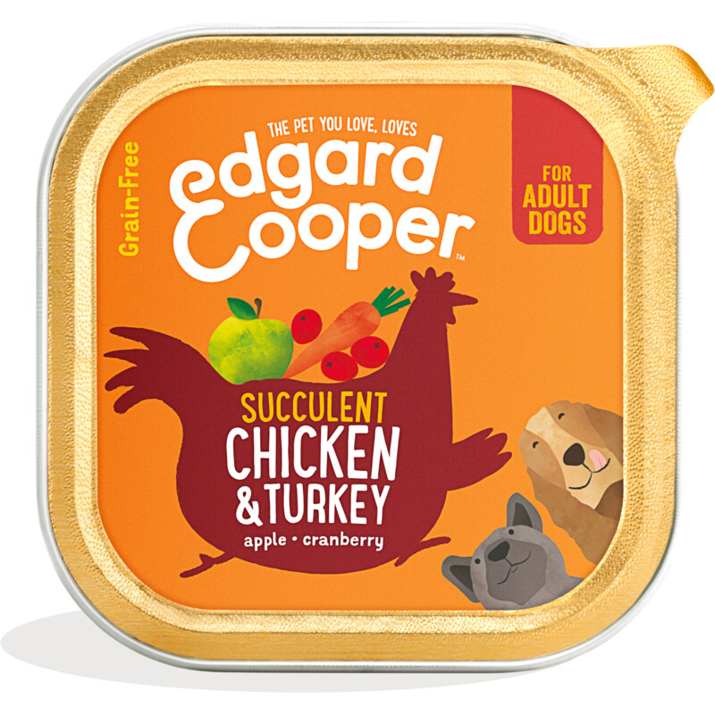 Edgard & Cooper Sappige kip & kalkoen