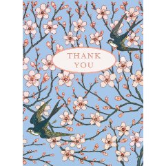 Almond Blossom Thank You Card