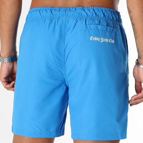 Short De Bain Essentials Art Series Blue Bleu Roi
