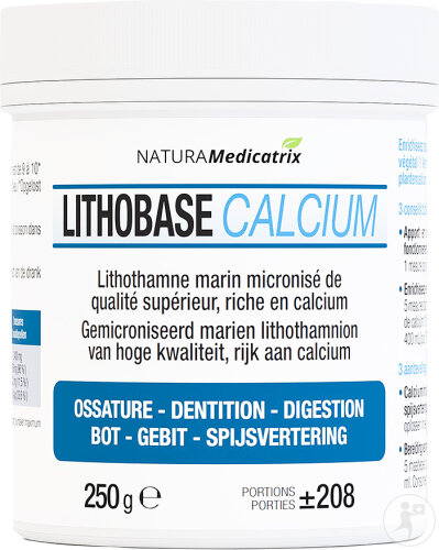 NaturaMedicatrix Lithobase Calcium 250g