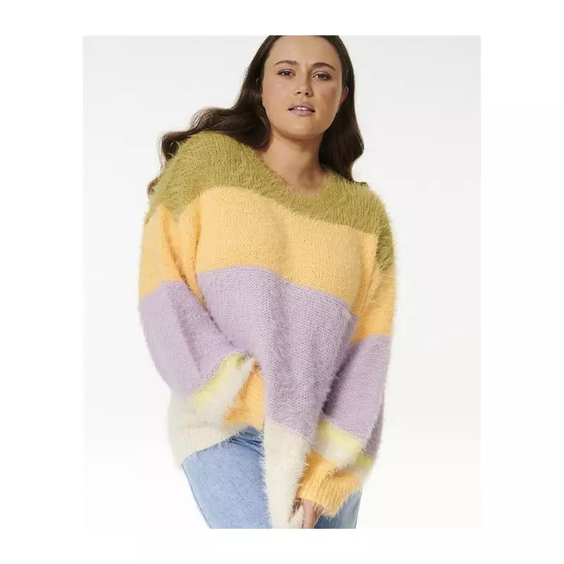 Pull femme RIPCURL Sunrise Sessions Sweater Lilac