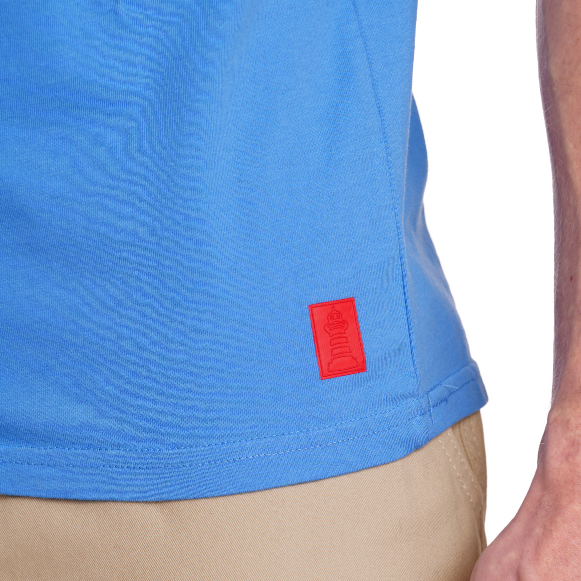 VanVaan Denim Herren T-Shirt aus Bio-Baumwolle hellblau