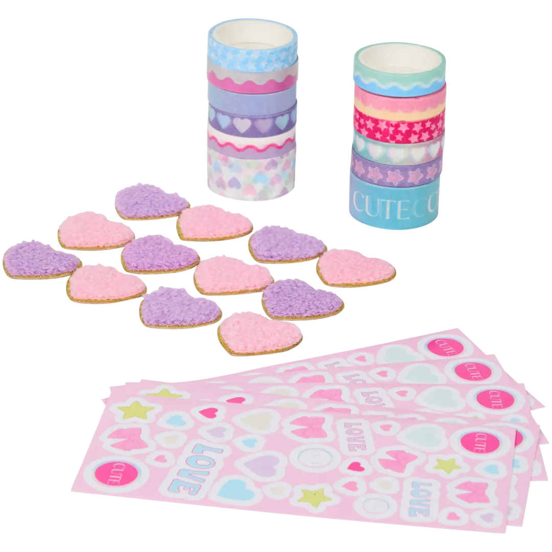 Rubans washi et autocollants