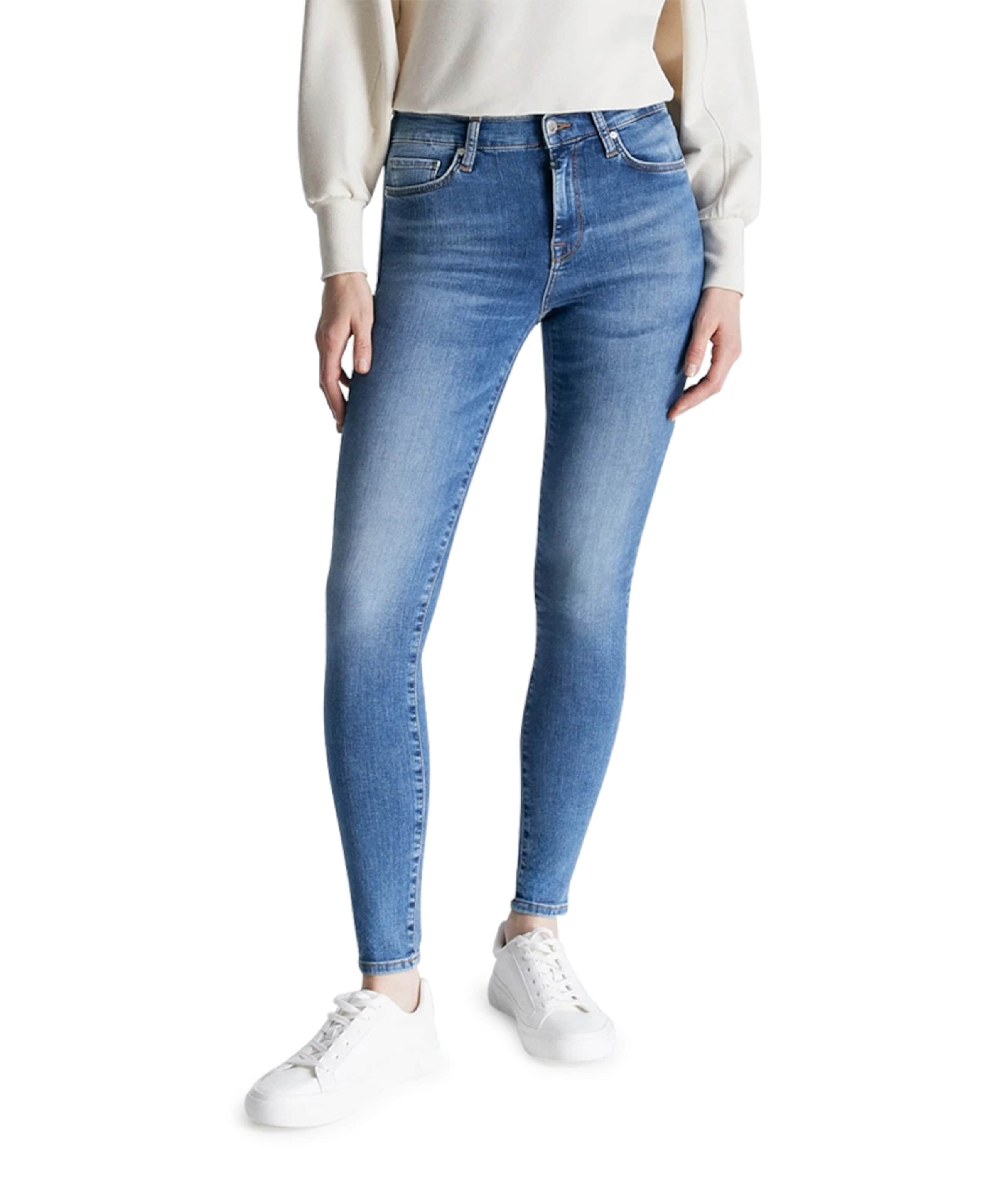 Cup of Joe Denim reshape super skinny dames jeans blauw