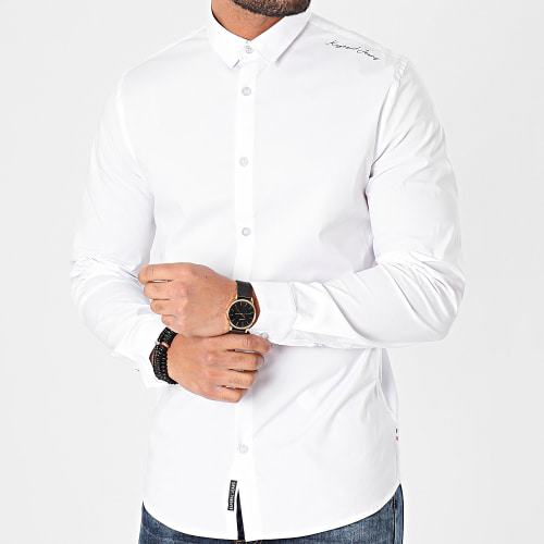 Chemise Manches Longues SURAJM42 Blanc
