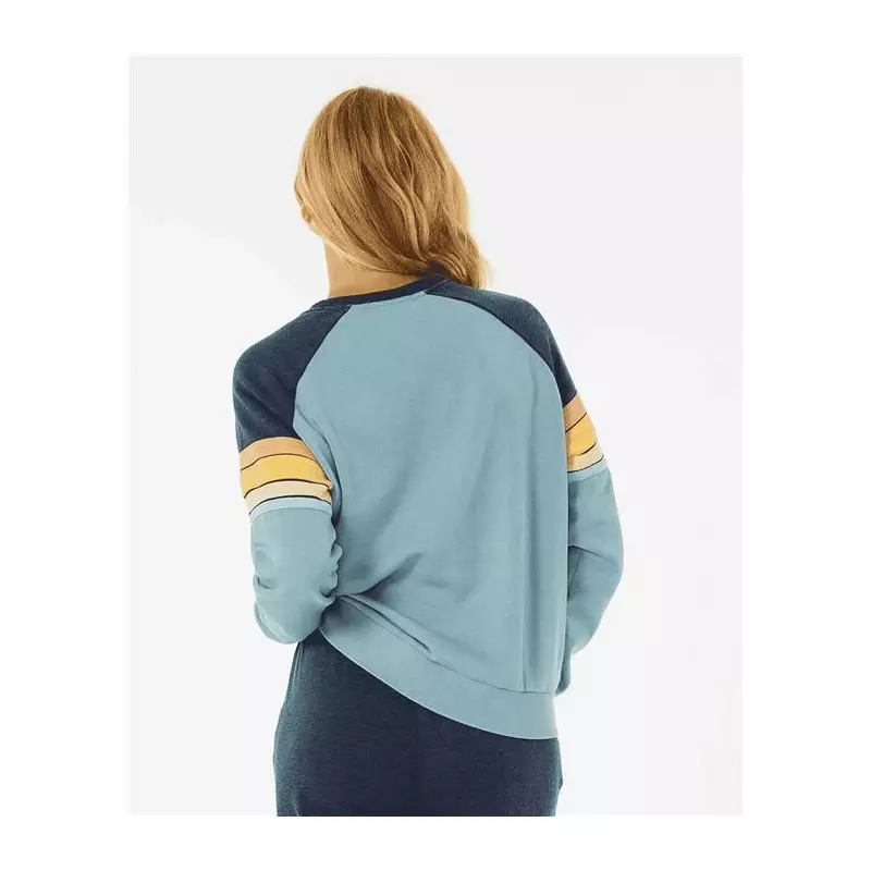 Sweat femme RIPCURL Surf Revival Raglan Crew Navy