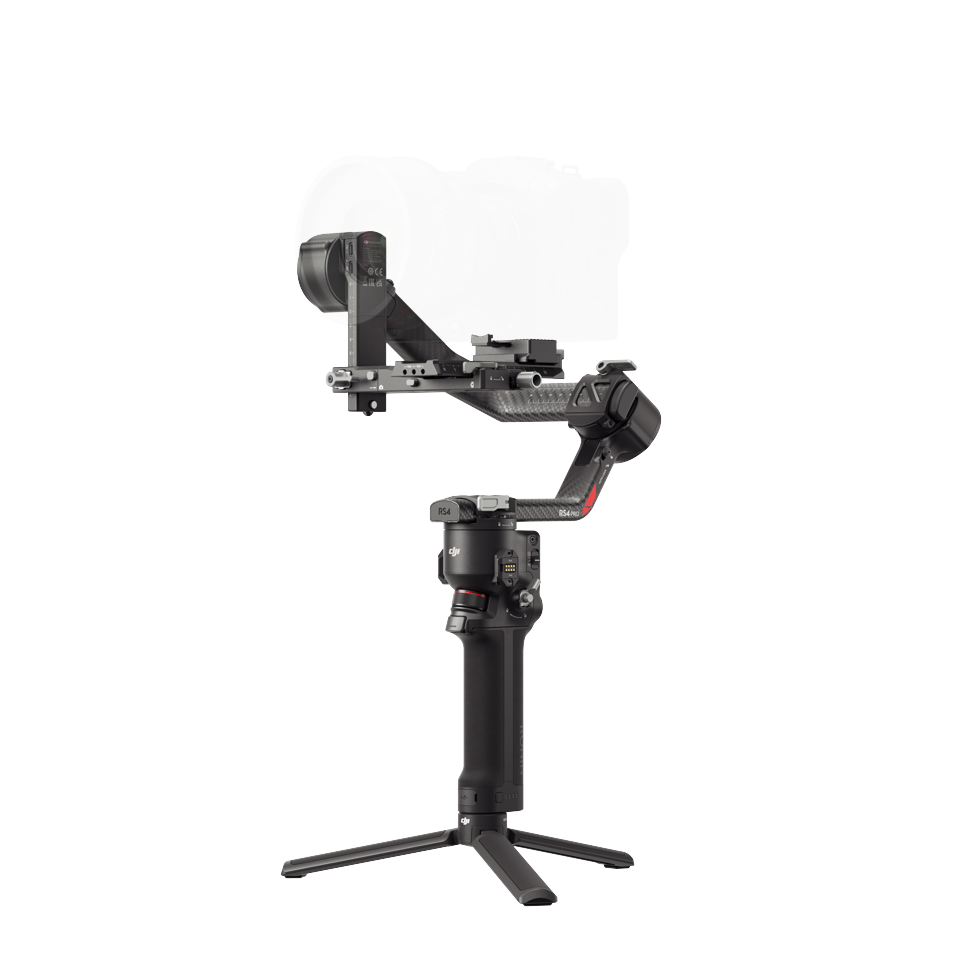 DJI - RS 4 Pro Combo - Professionel Stabilisator til Kameraer til Filmskabere