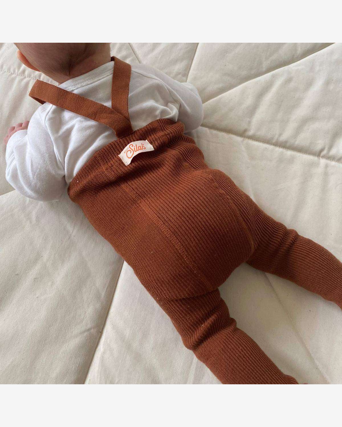Strømpebukse Rib m/ seler – Footed Tights