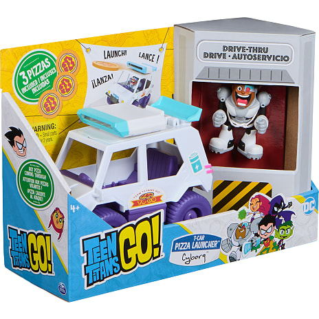 Teen Titans Go T-Car pizza 9 cm