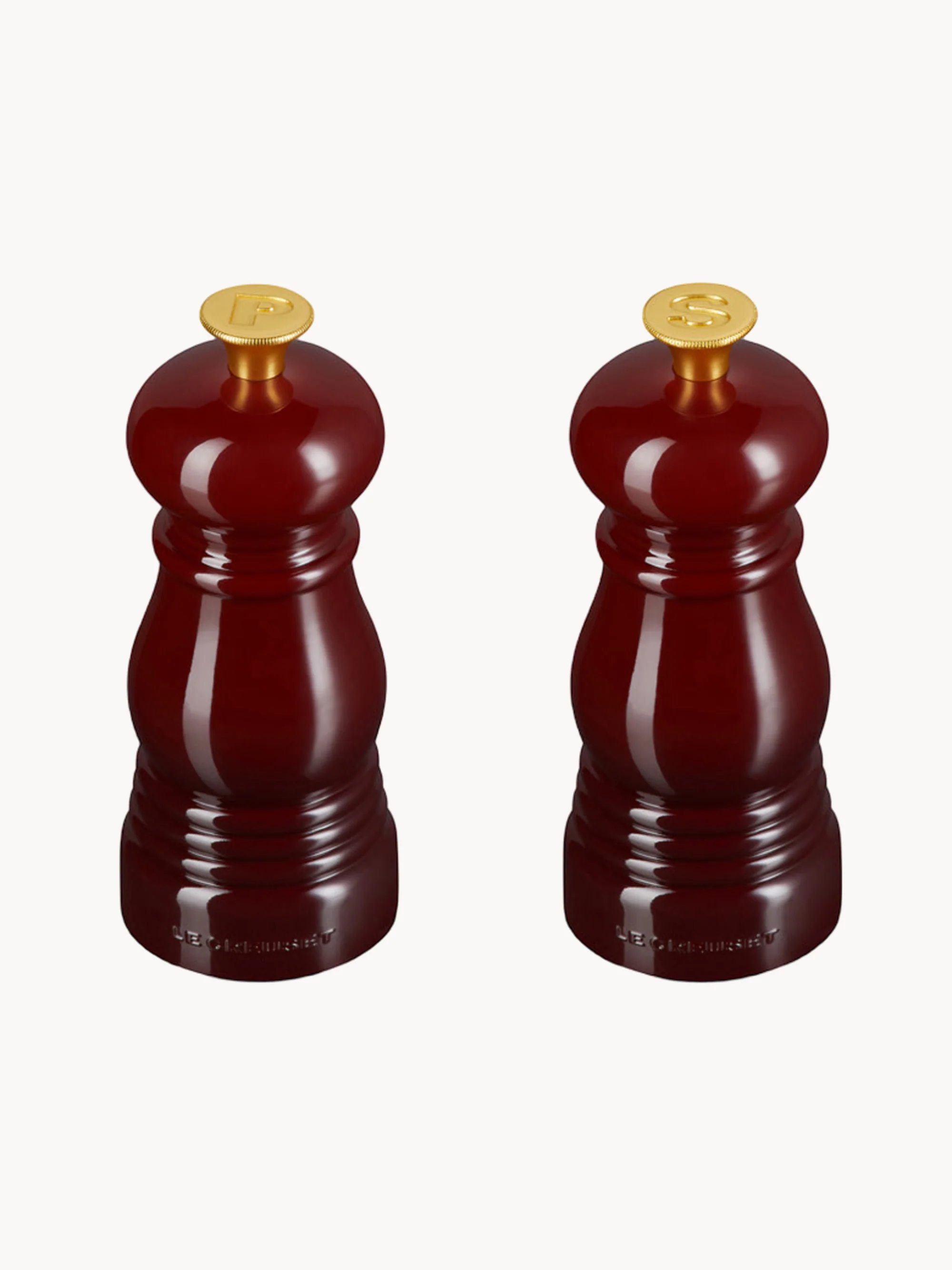 Zout- & pepermolen Creuset met keramisch maalwerk, (set van 2)