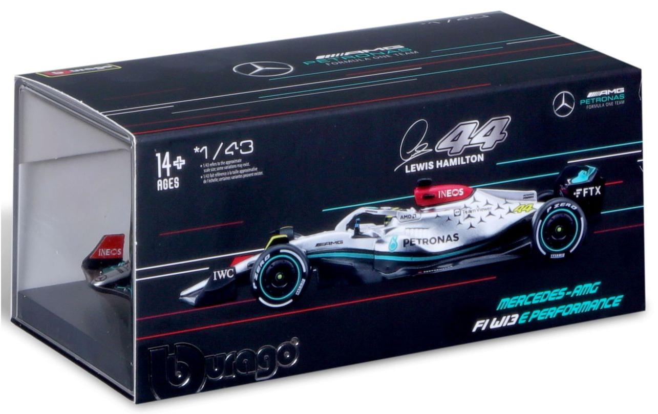 Mercedes-AMG F1 W13 Hamilton 2022 1:43Sammlermodell im Massstab 1:43