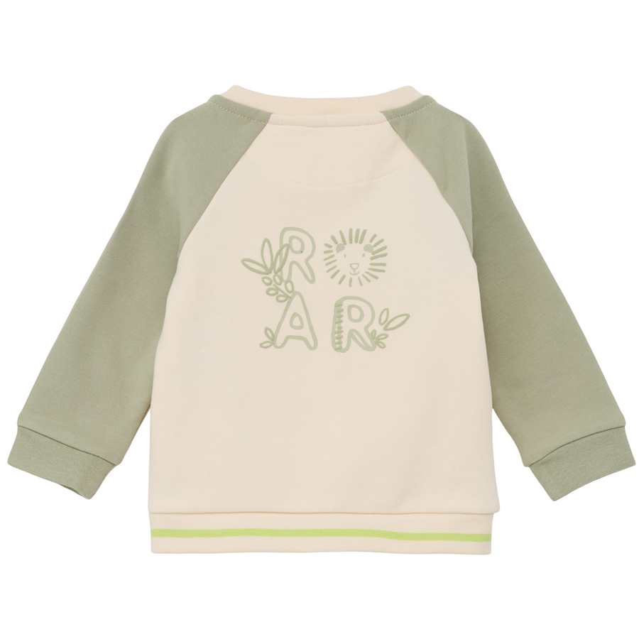 s.Oliver Sweatjacke Löwe beige