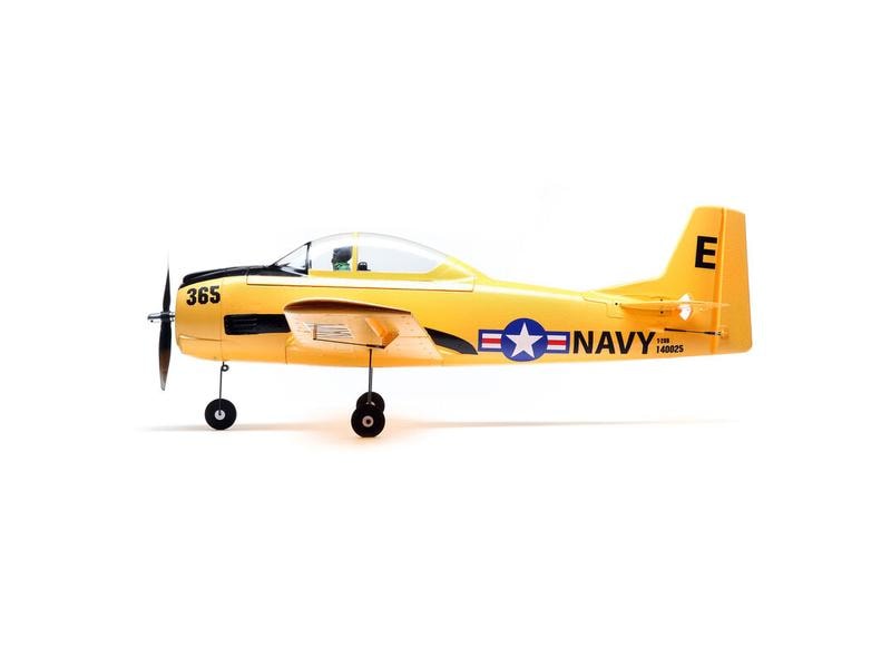E-flite Warbird T-28 Trojan 1118 mm BNF Basic Neuauflage des beliebten E-flite T28 Trojan Semi-Scale Modells
