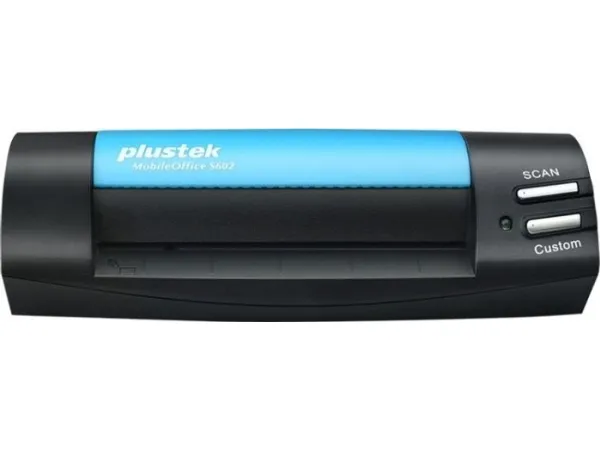 Plustek MobileOffice S602 - Kortscanner - Contact Image Sensor (CIS) - A6 - 1200 dpi x 1200 dpi - op til 800 scanninger pr. dag - USB 2.0