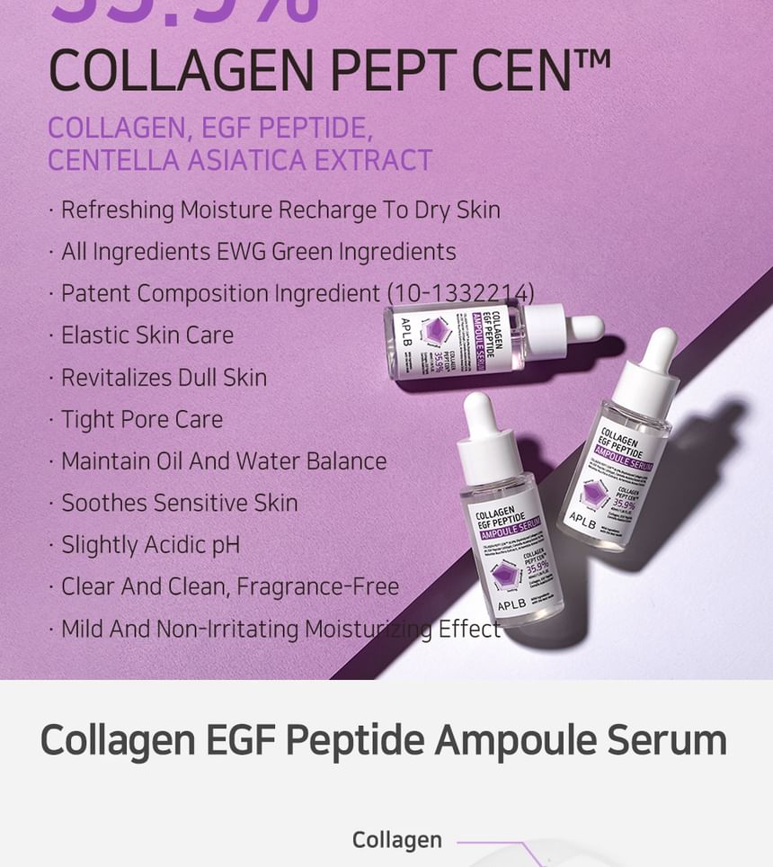 APLB - Collageen EGF Peptide Ampoule Serum Set