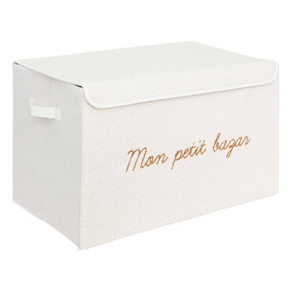 COFFRE DE RANGEMENT BOUCLETTE 36X58CM