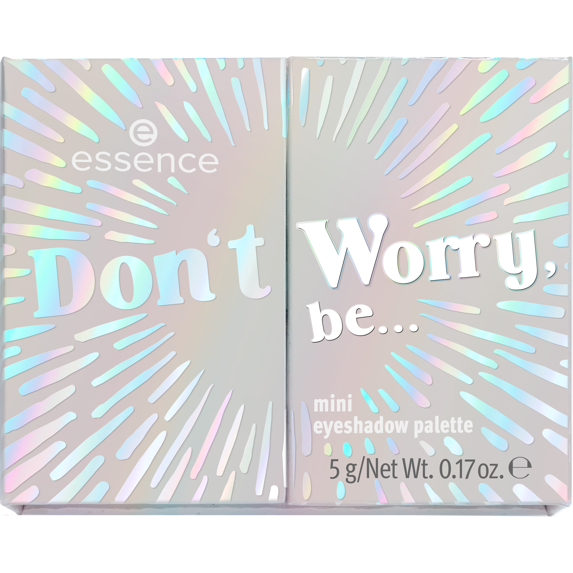 Don't Worry, be... mini eyeshadow palette fards à paupières