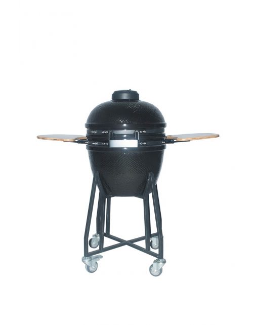 Kamado Keramische Bbq 18 Inch - Barbecue - 112x63.5x108 cm Zwart