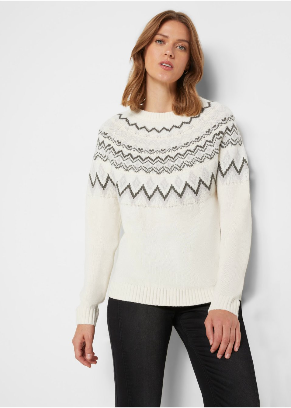 Pull norvégien à col haut