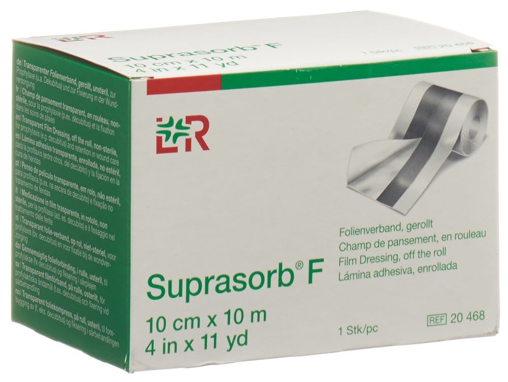 SUPRASORB Folien Verband<br>1 Stück, Rolle, 10cmx10m, unsteril