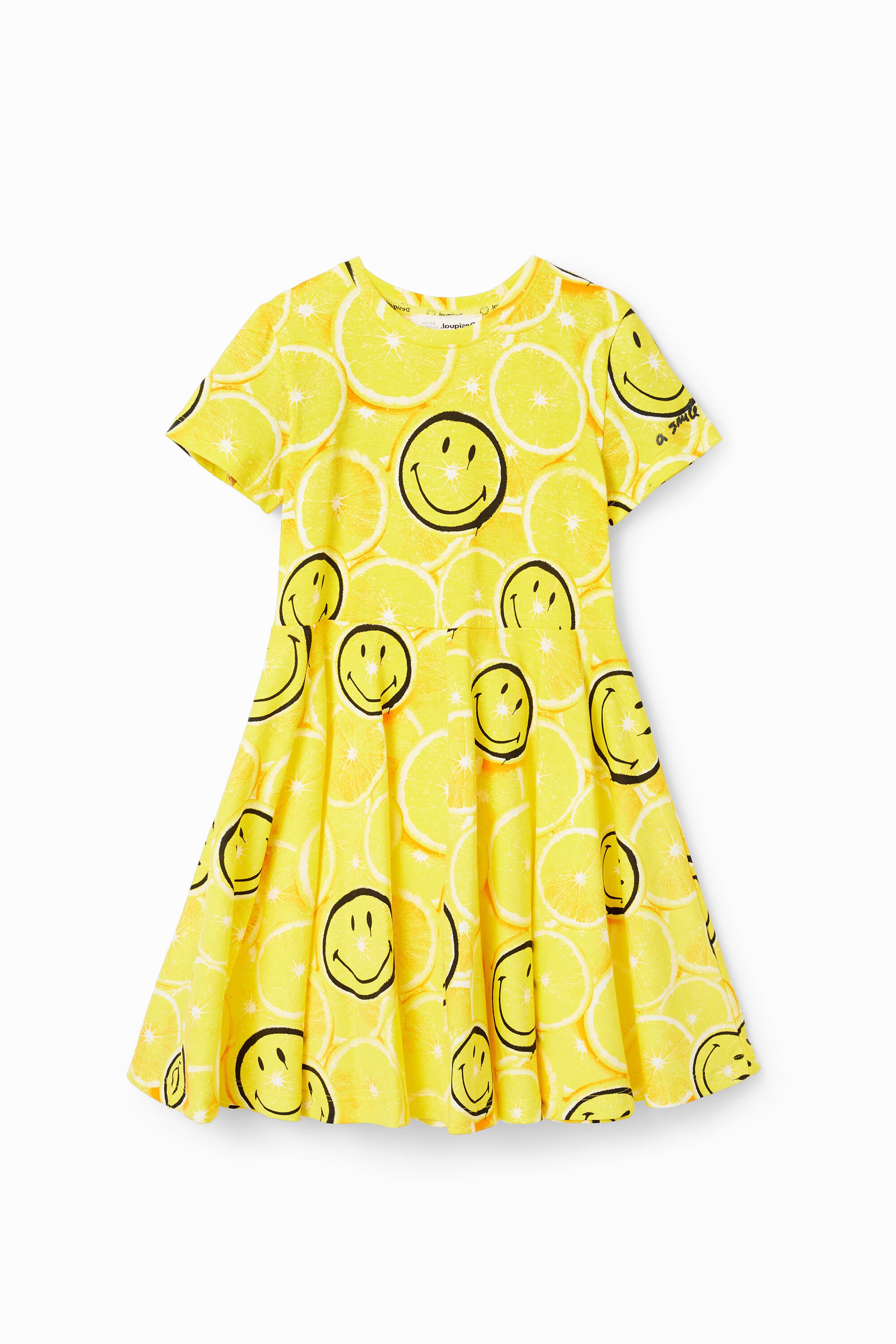 Robe Smiley citrons