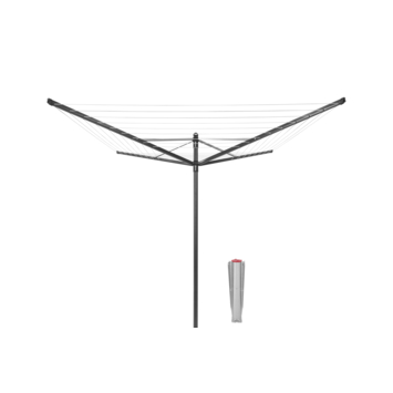 Brabantia droogmolen Lift-O-Matic antraciet 50 m