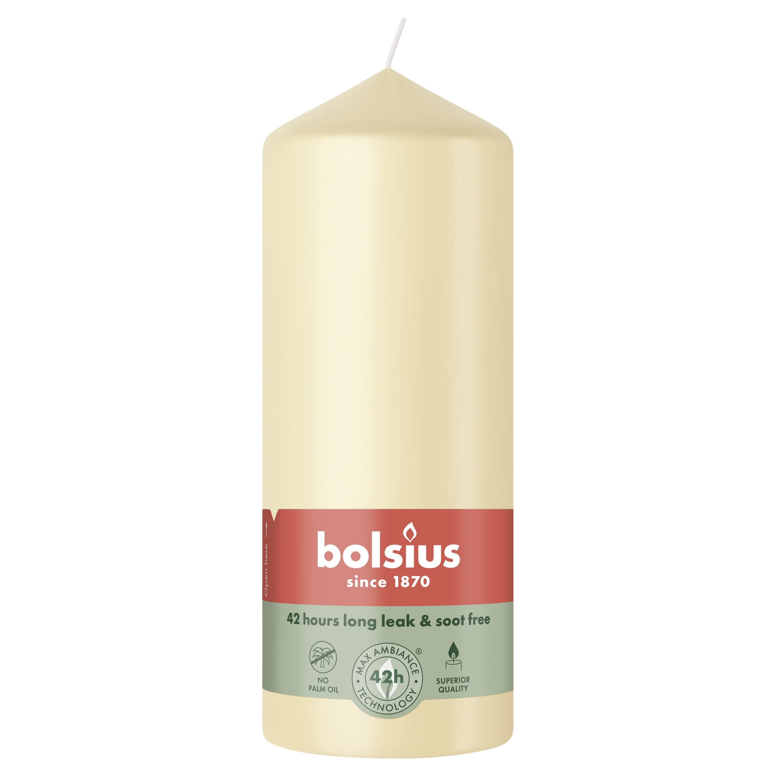 Bolsius Stompkaars 150/58 Beige (1 stuk)