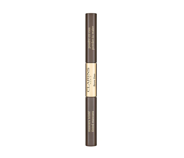 Clarins Brow Duo Augenbrauen Mascara05 Dark Brown