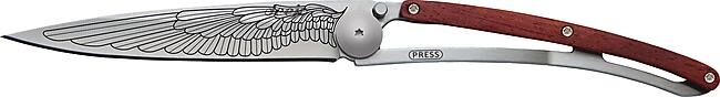 DEEJO - COUTEAU WOOD TATOO 37 G