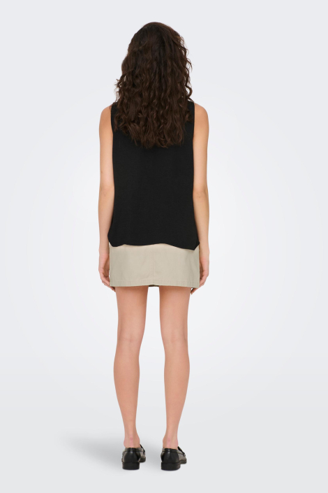 Jacqueline de Yong zwarte dames top