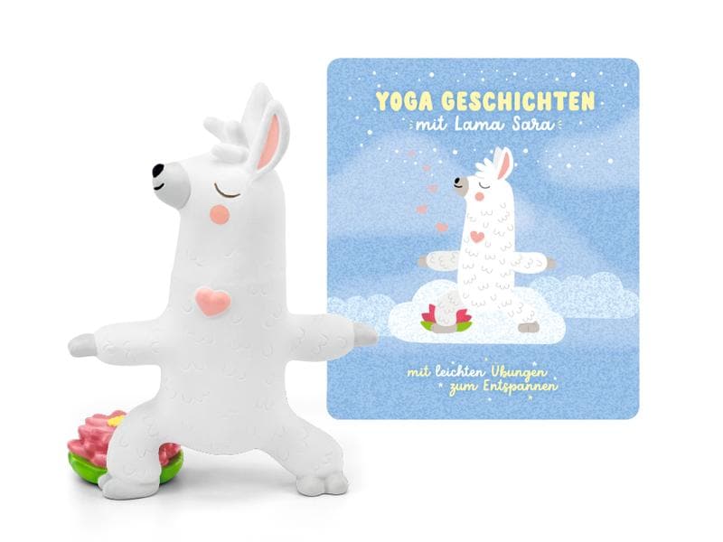 Tonies Hörbuch Yoga-Geschichten mit Lama Sara Hörspiel mit leichten Übungen zum Entspannen