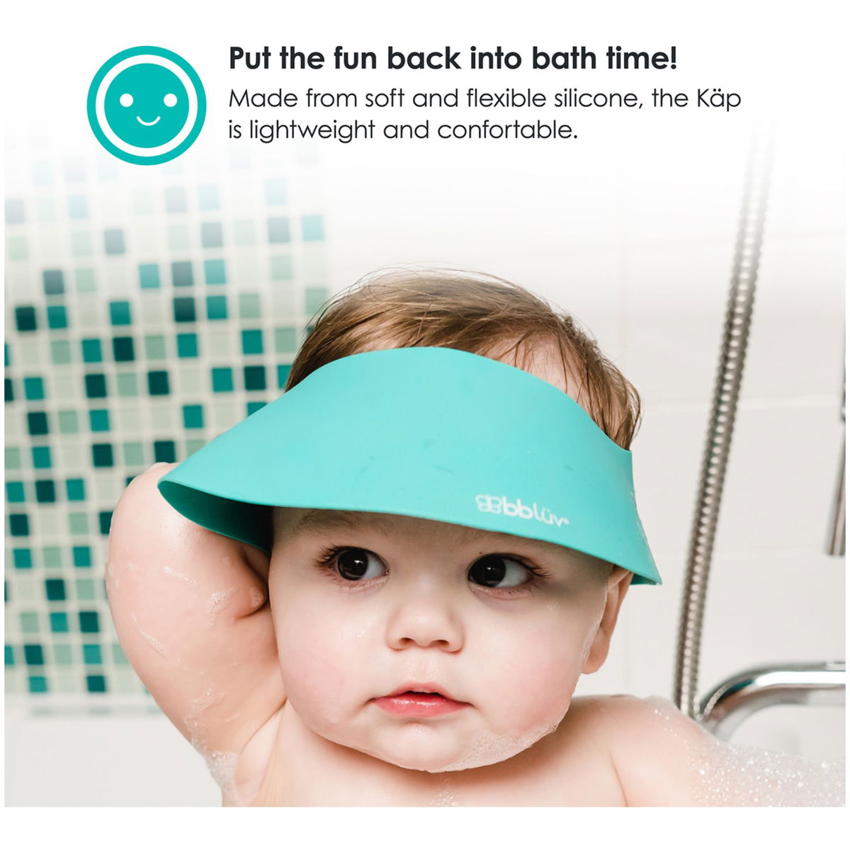 bblüvbblüv   Käp Silikon Shampooschutz aqua