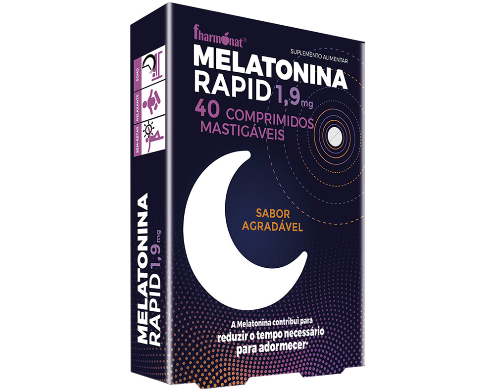 SUPLEMENTO FHARMONAT MELATONINARAPID 19MG 40COMP