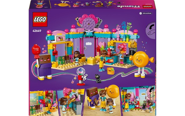 LEGO® Spielbausteine »Friends Heartlake City Süsswarenladen 42649«
