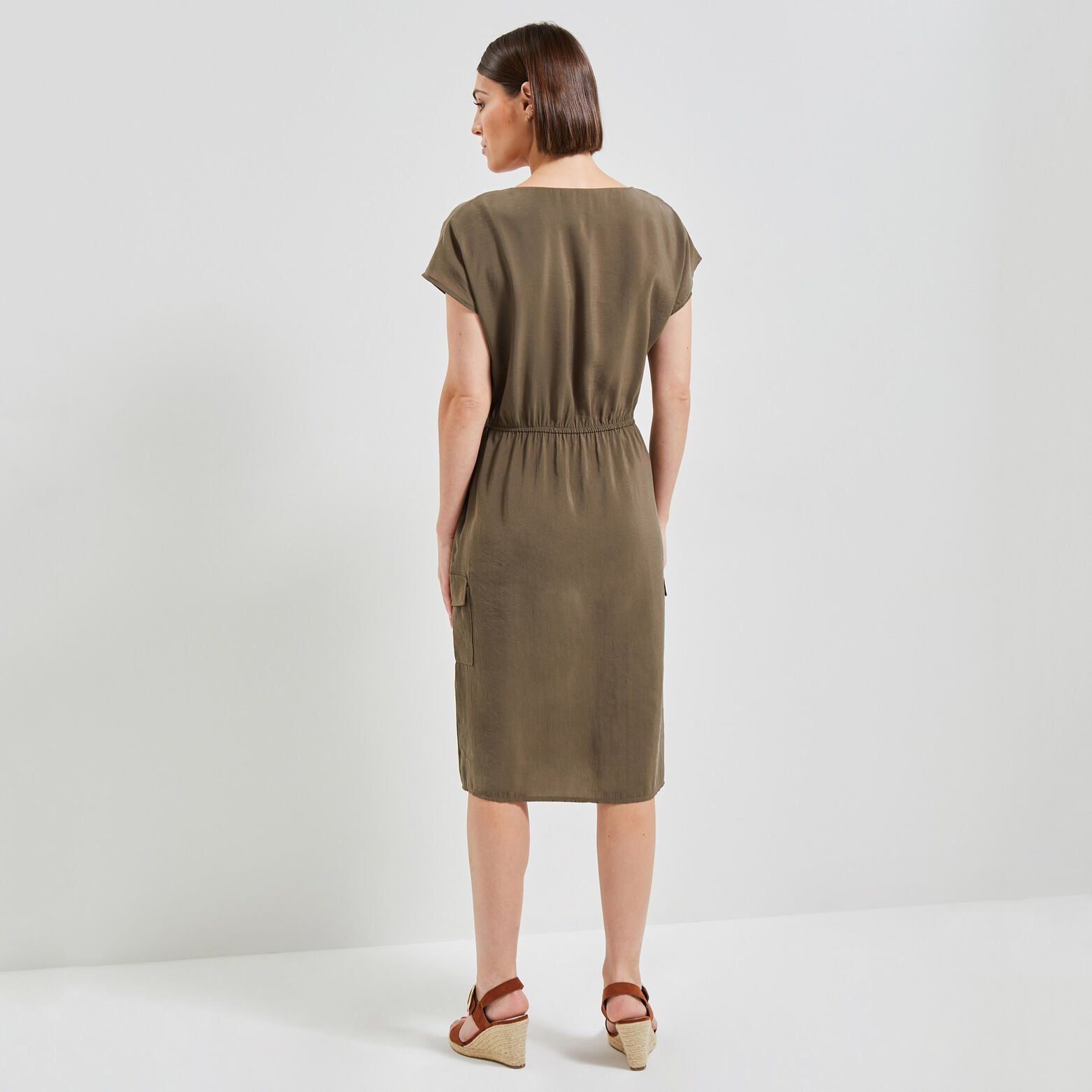 Robe style cargo femme