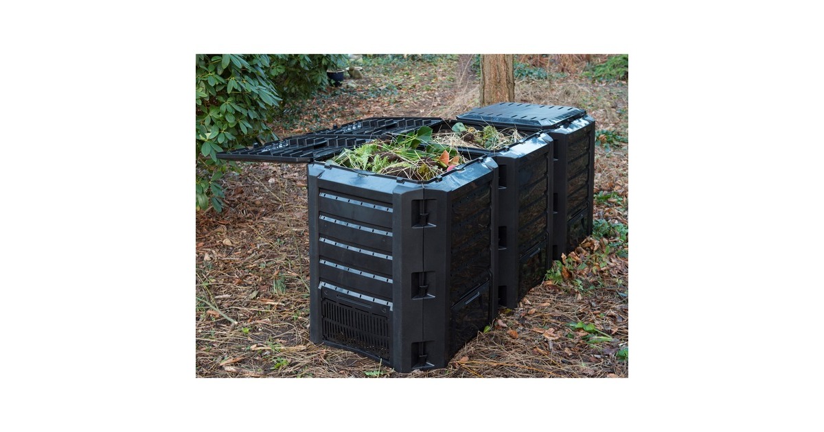 NatureThermo compostsilo compostbak  (Zwart, 1200 liter)