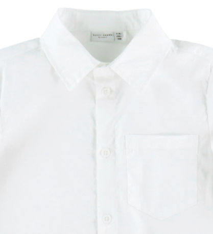 Name It Skjorte - NkmVilfRød - Bright White