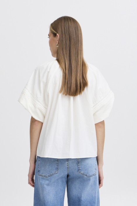 Ichi witte dames blouse