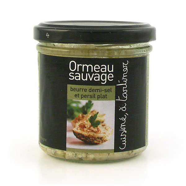 Ormeau - beurre demi-sel, ail et persil – cuisiné, à tartiner