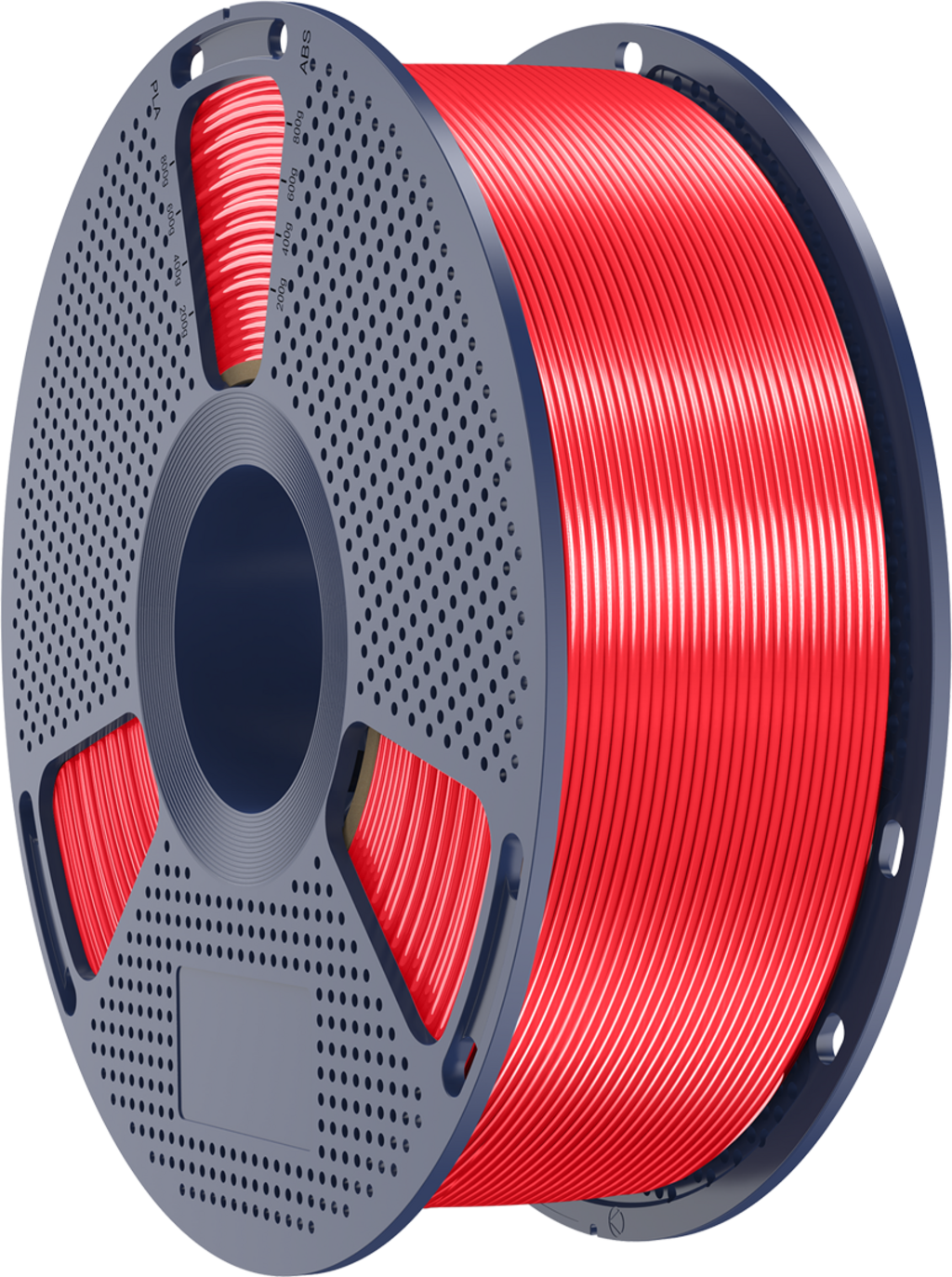 SUNLU  Silk PLA+ Red, 1,75 mm / 1000 g    PLA Material mit glänzendem Finish