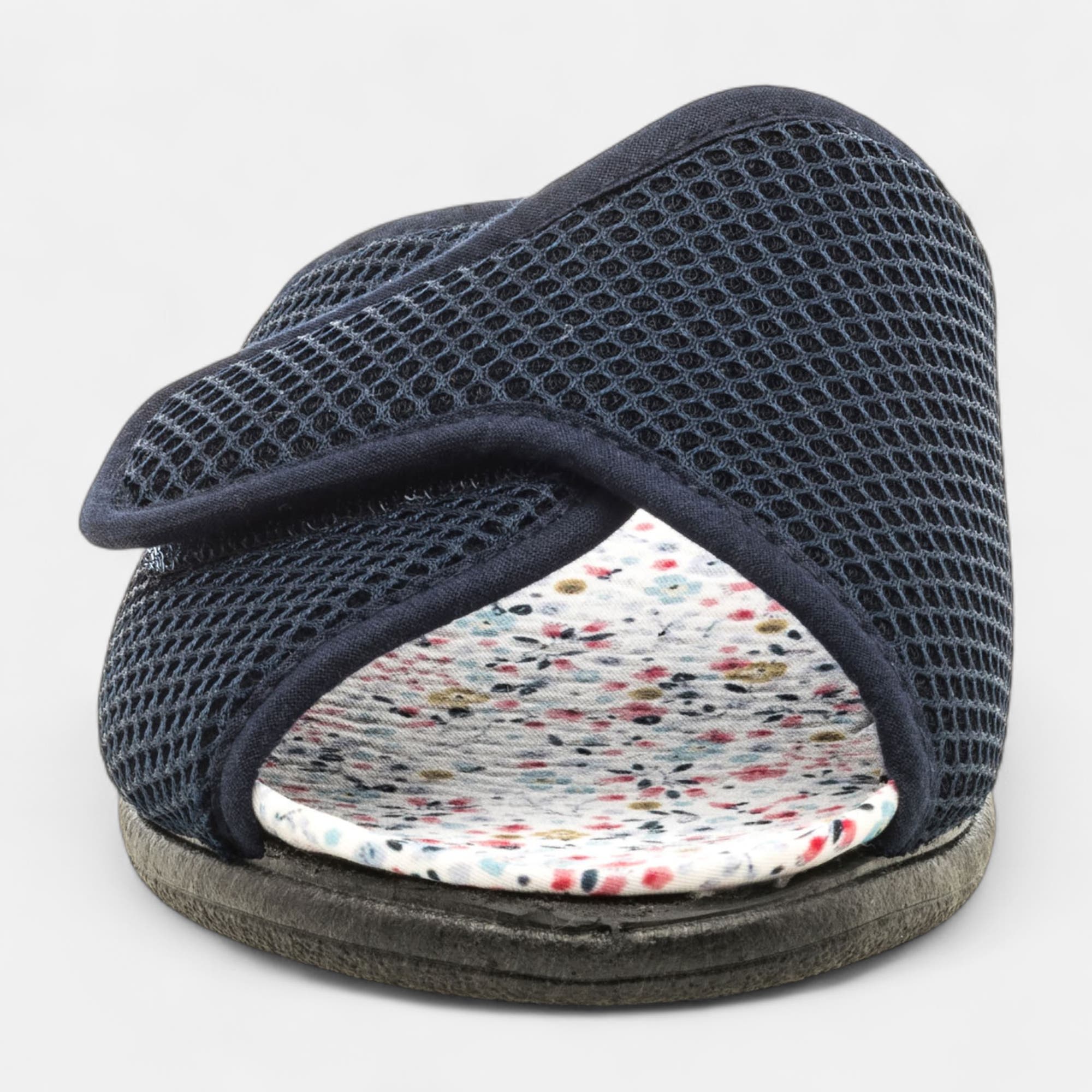 Pantoufles mules Femme bleu marine